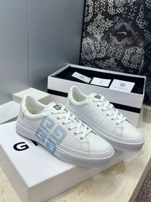 Givenchy Leather Lace-Up Sneakers