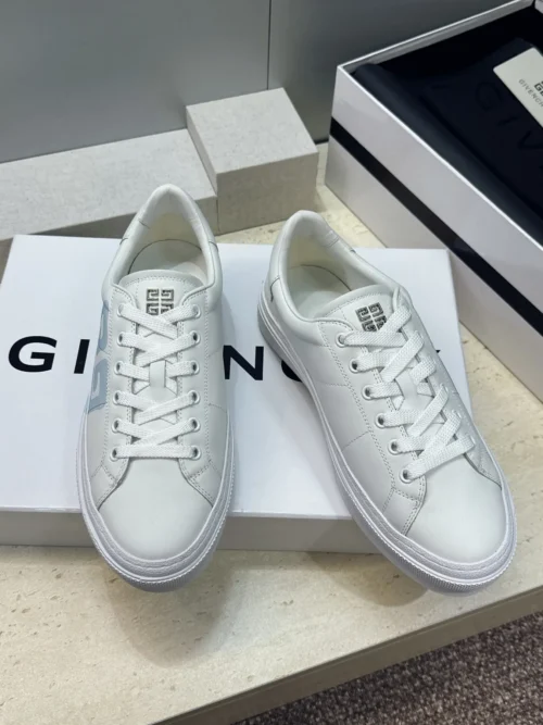 Givenchy Leather Lace-Up Sneakers