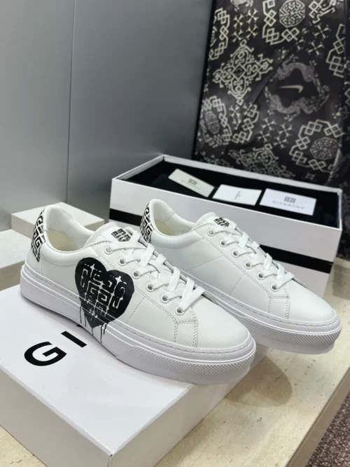 Givenchy Leather Lace-Up Sneakers