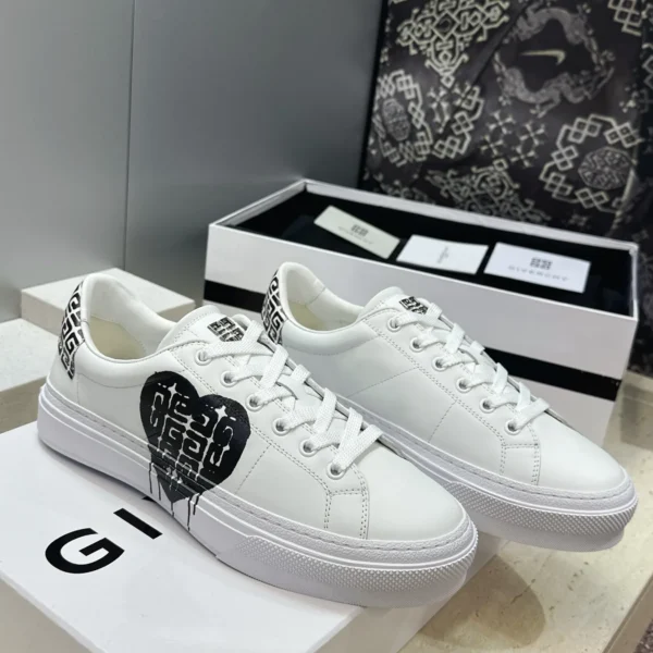 Givenchy Leather Lace-Up Sneakers