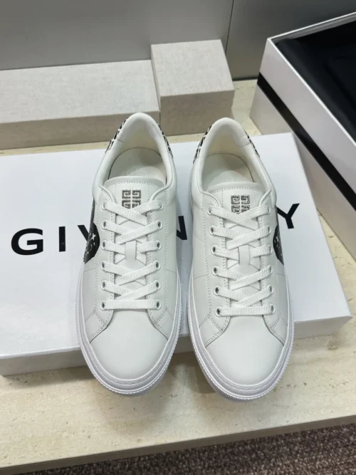 Givenchy Leather Lace-Up Sneakers