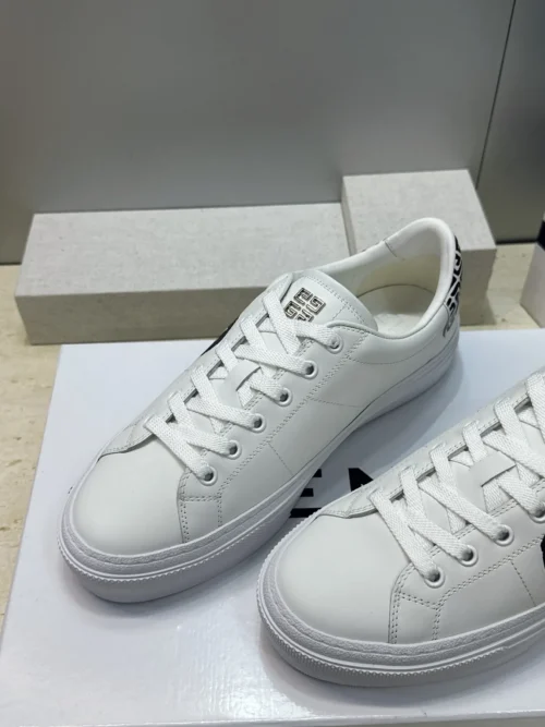 Givenchy Leather Lace-Up Sneakers