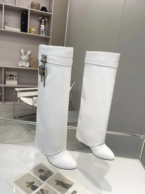 Givenchy Buckle Knee-High Boots
