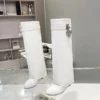 Givenchy Buckle Knee-High Boots