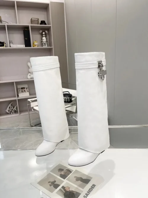 Givenchy Buckle Knee-High Boots
