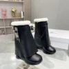 Givenchy Leather Platform Boots