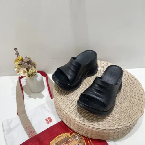 Givenchy Platform Wedge Slides
