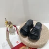Givenchy Platform Wedge Slides