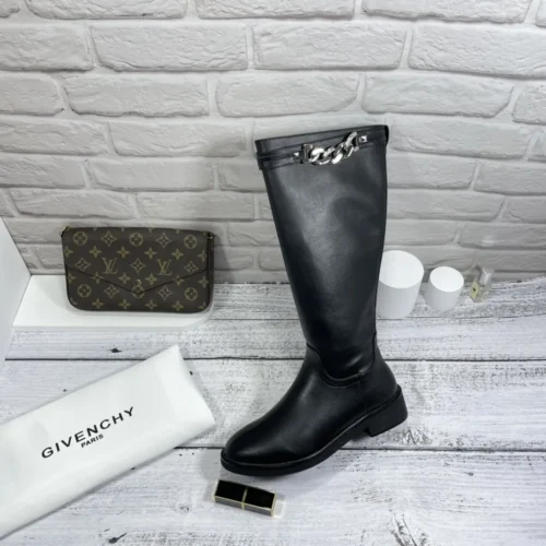 Givenchy Leather Riding Boots