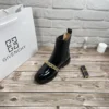 Givenchy Leather Chain-Detail Ankle Boots