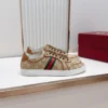Gucci Denim Low-Top Sneakers