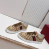 Gucci Denim Low-Top Sneakers