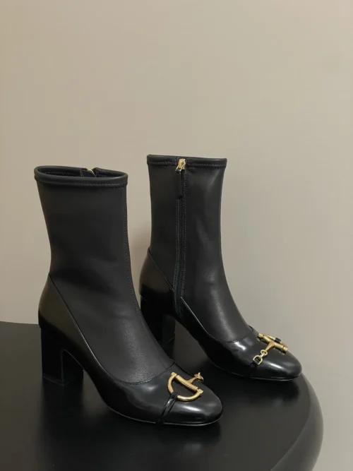 Gucci Suede Ankle Boots