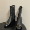 Gucci Suede Ankle Boots