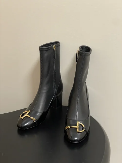 Gucci Suede Ankle Boots
