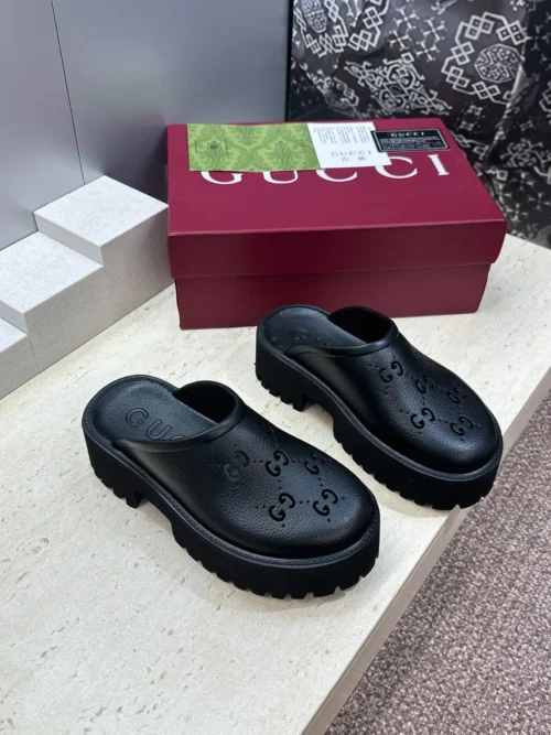 Gucci Platform Mules
