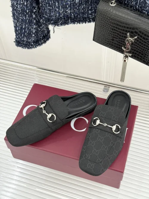 Gucci Lambskin Mules