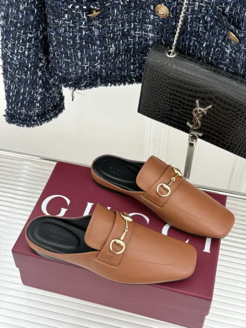Gucci Lambskin Mules