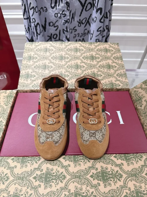 Gucci Suede Trainers