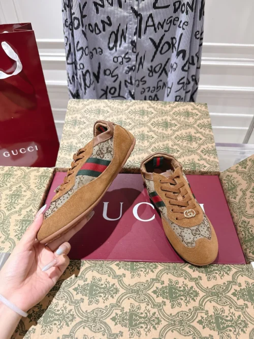 Gucci Suede Trainers