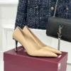 Gucci Lambskin Pointed-Toe Pumps