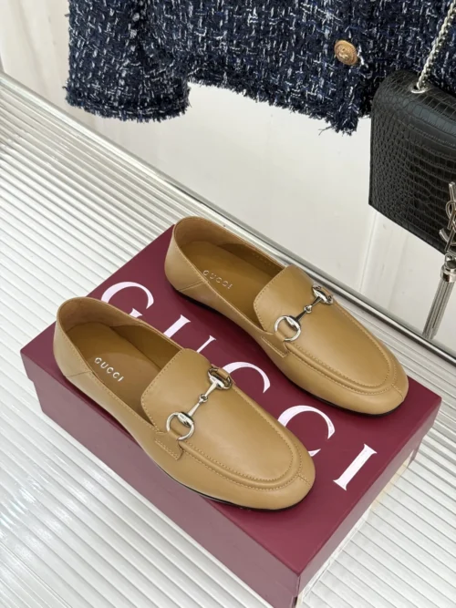 Gucci Lambskin Loafers