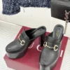 Gucci Lambskin Slides