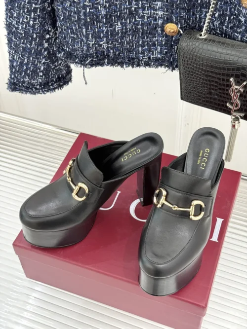 Gucci Lambskin Slides