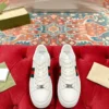 Gucci Lambskin Platform Sneakers