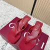 Gucci Lambskin Buckle Slides