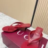 Gucci Lambskin Buckle Slides