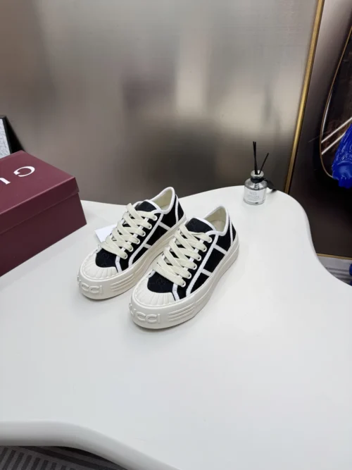 Gucci Canvas Low-Top Sneakers