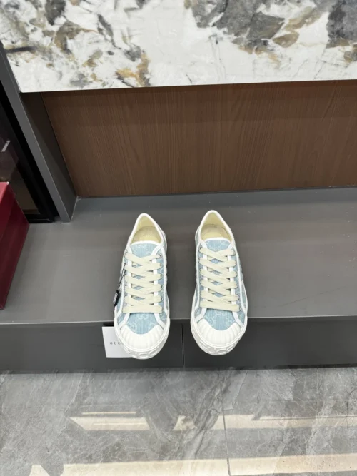 Gucci Canvas Low-Top Sneakers