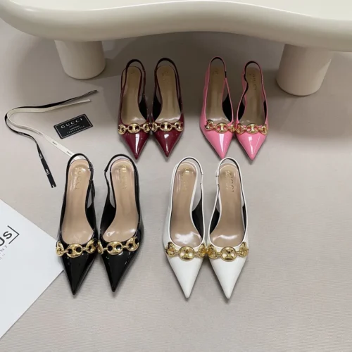 Gucci Chain-Detail Sandals