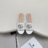 Gucci Crystal-Embellished Slides