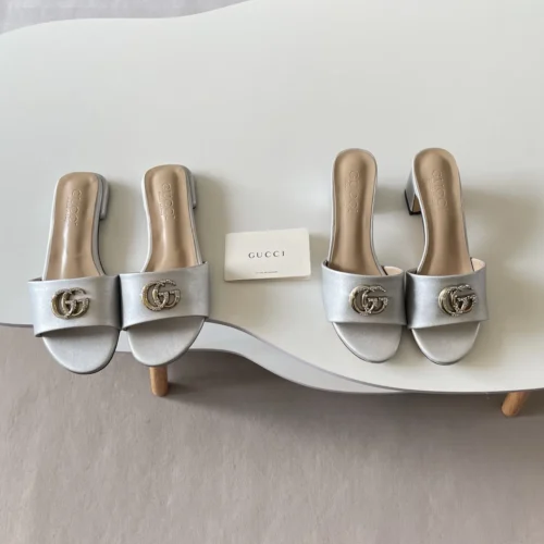 Gucci Crystal-Embellished Shoes