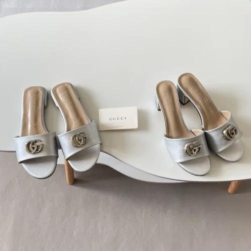 Gucci Crystal-Embellished Shoes