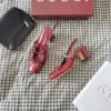 Gucci Bow-Detail Heeled Sandals