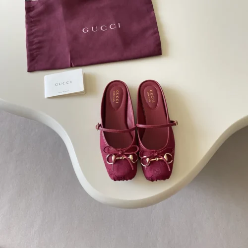 Gucci Bow-Detail Mules