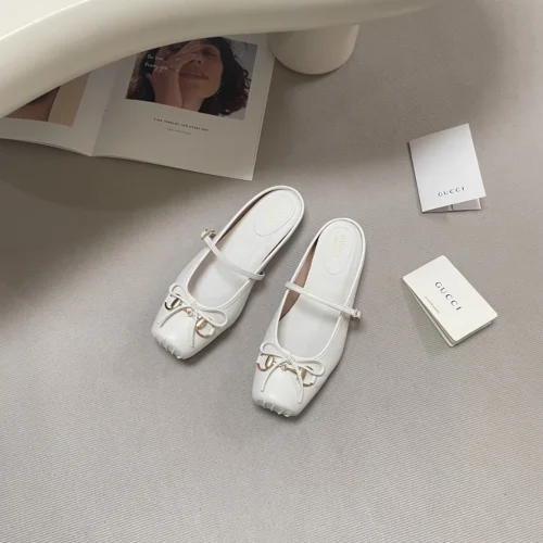 Gucci Bow-Detail Mules