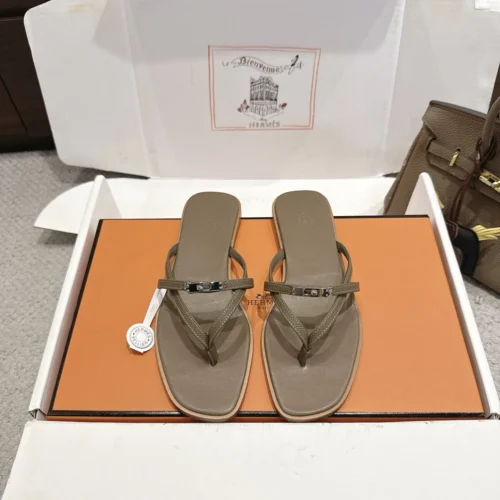 Hermes Leather Sandals