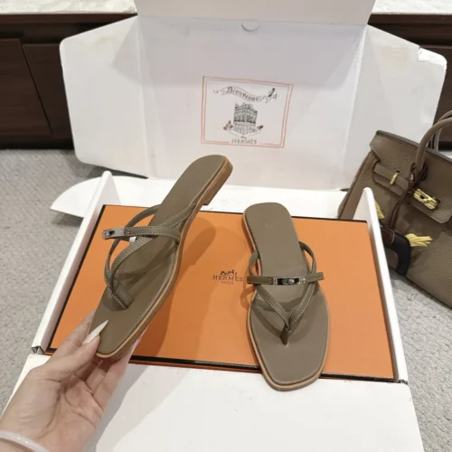 Hermes Leather Sandals