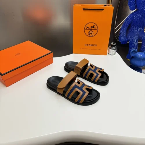 Hermes Denim Sandals