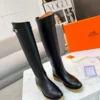 Hermes Leather Riding Boots