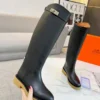 Hermes Leather Riding Boots