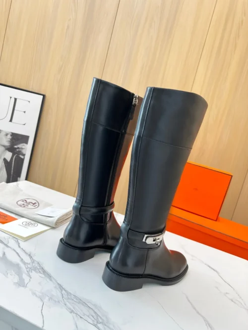 Hermes Leather Boots