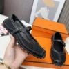 Hermes Lambskin Shoes