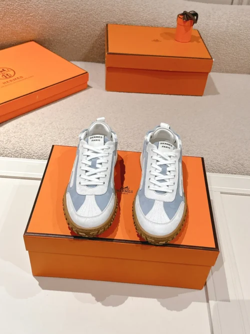 Hermes Suede Sneakers