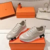 Hermes Suede Chunky Sneakers