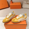 Hermes Suede Sneakers
